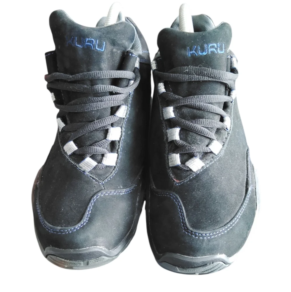KURU Chicane Hiking Black Shoes Sz 8.5